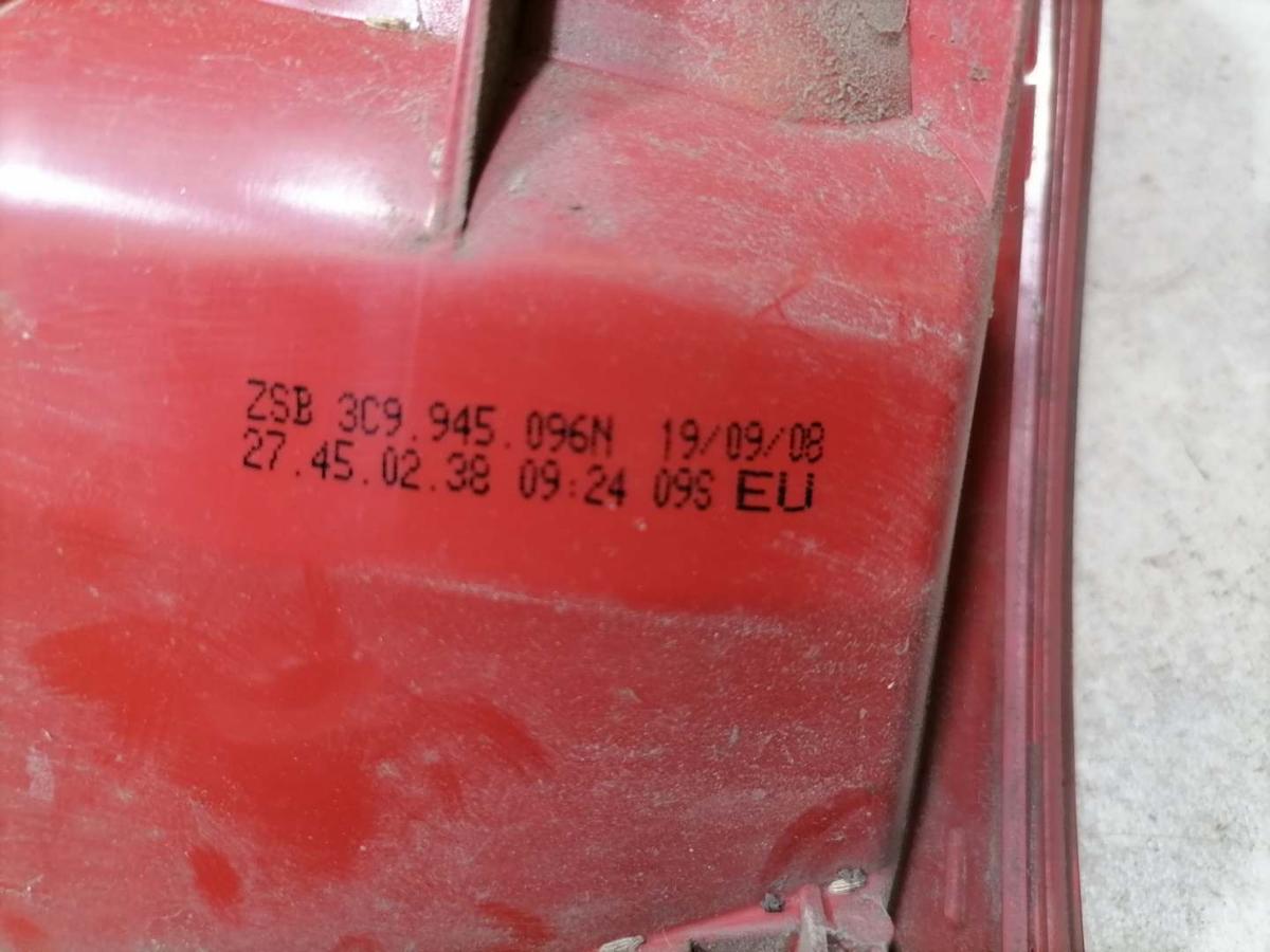 VW Passat 3C B6 original R&uuml;cklicht R&uuml;ckleuchte Schlussleuchte rechts Kombi Variant Bj.2008